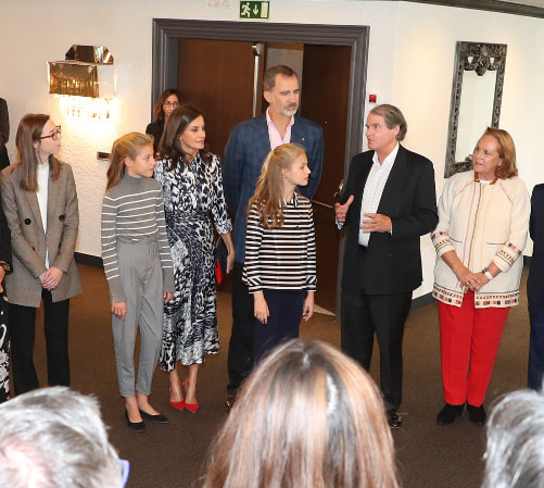 The Spanish Royal Family attend the second day of events for the 10th anniversary of the Princess of Girona Foundation (FPdGi) at the Palacio de Congresos de Cataluña in Barcelona