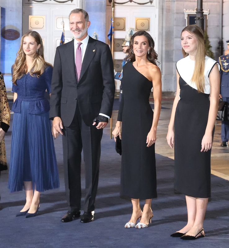 King Felipe VI, Queen Letizia, Princess Leonor and Infanta Sofia, presided over the 2023 Princess of Asturias Awards ceremony at the Campoamor Theater in Oviedo on 2oth October 2023