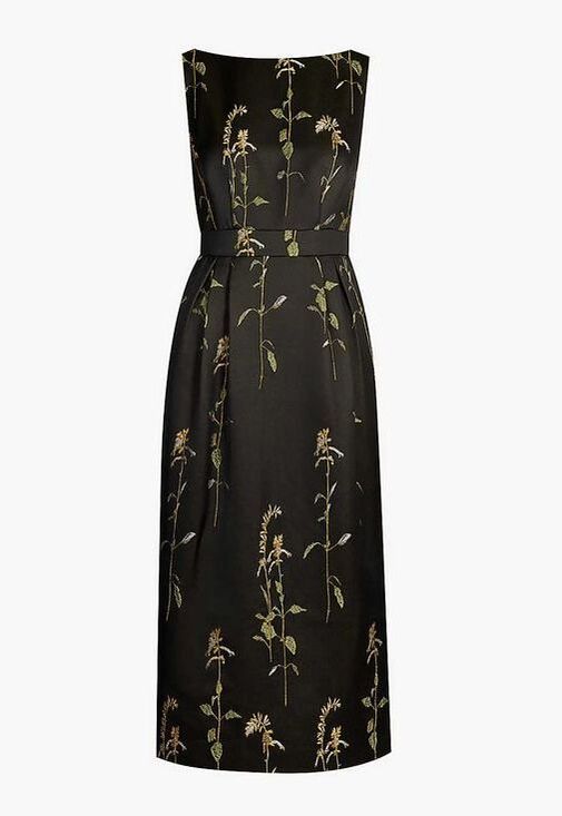 Dries Van Noten Floral-Print Sleeveless Woven Dress