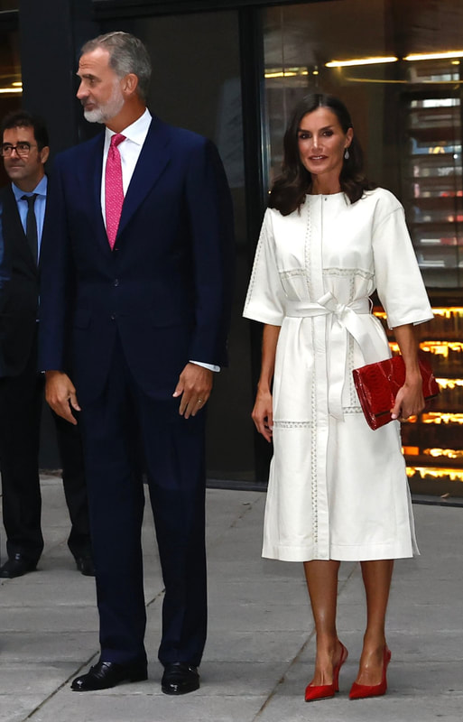 King Felipe VI and Queen Letizia of Spain presided over the inauguration of the 'Picasso Year' on 12 September 2022