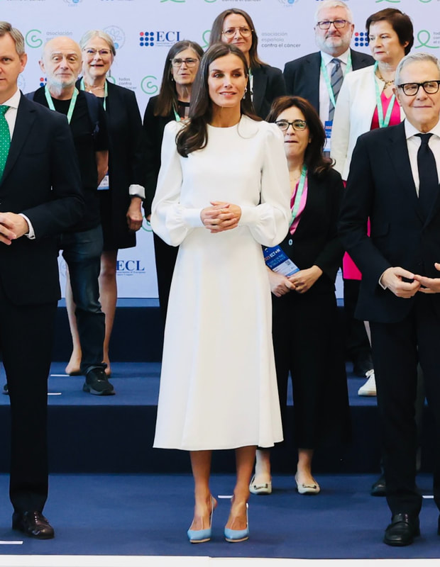 Queen Letizia attends 9th European Conferences on Tobacco or Health at IFEMA Madrid on 26th April 2023