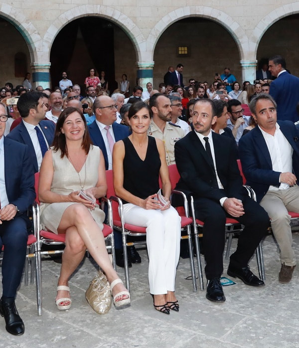 Queen Letizia attends the Atlàntida Film Fest 2019 in Palma, Mallorca