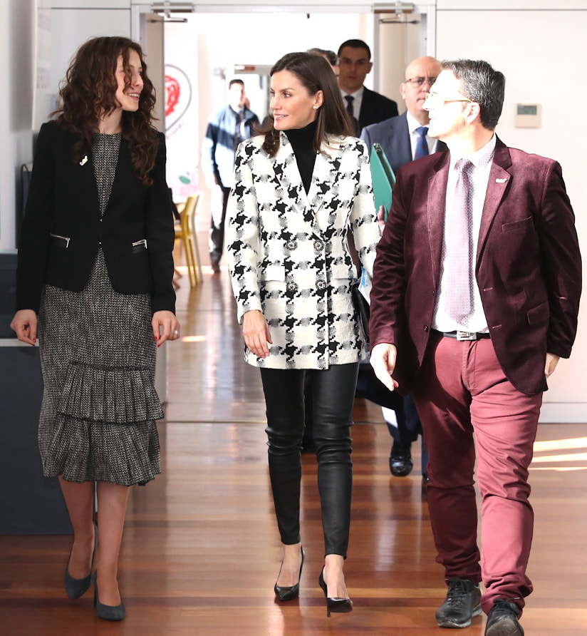 Queen Letizia attends FEDER meeting January 2020