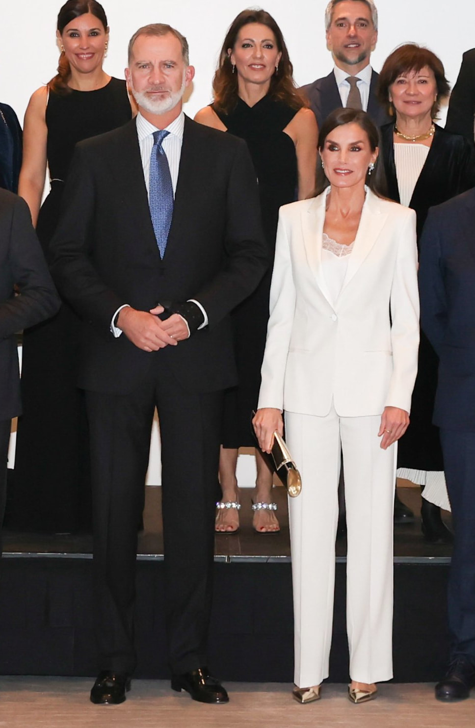 King Felipe VI and Queen Letizia of Spain attend the 'Francisco Cerecedo' Journalism Award on 27 November 2023