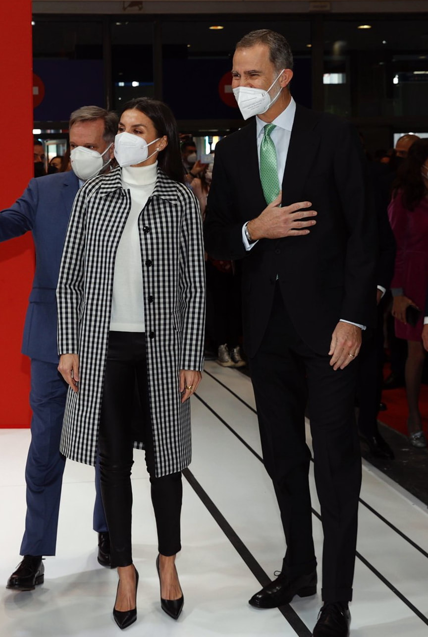 King Felipe VI and Queen Letizia of Spain presided over the inauguration of the 42nd edition of the International Tourism Fair (FITUR) in Madrid on 19 January 2022