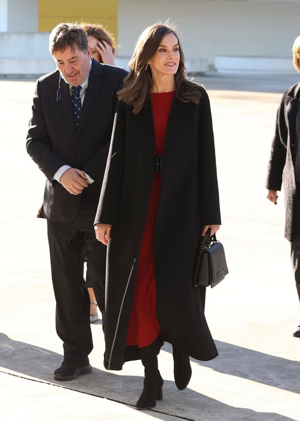  Queen Letizia presided over the annual meeting of Instituto Cervantes directors at the Oscar Niemeyer International Cultural Center in Avilés (Asturias) on 19 December 2023