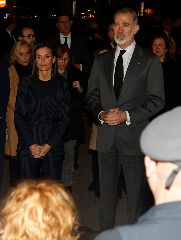 King Felipe and Queen Letizia visited Valencia to express solidarity with the individuals impacted by the fire in the residential building in the Nou Campanar neighborhood on 26 February 2024