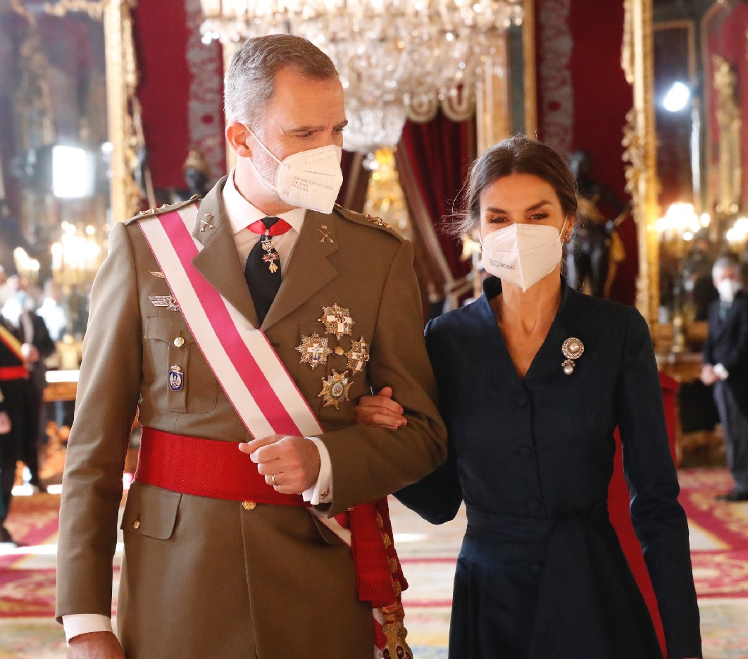 The King & Queen of Spain presided over the 2022 Pascua Militar.