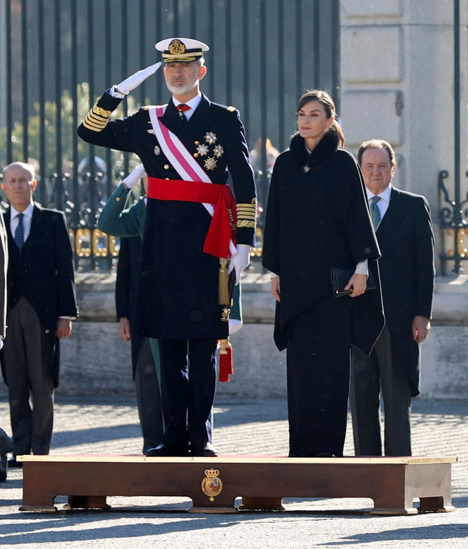 King Felipe and Queen Letizia attend Pascua Militar 2024