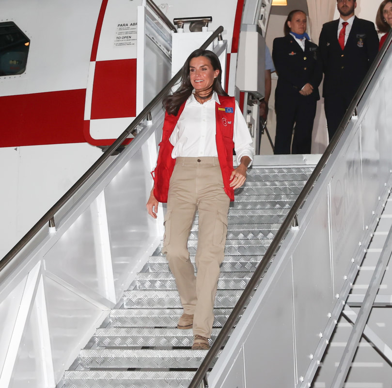 Queen Letizia arrived in the Republic of Colombia in preparation for her two-day Spanish Cooperation trip on 12 June 2023