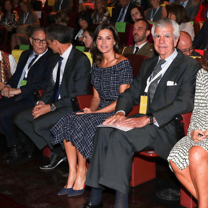 Queen Letizia attends World Cancer Research Day