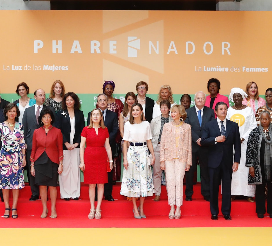 Queen Letizia attends Women for Africa Foundation Phare Nador presentation