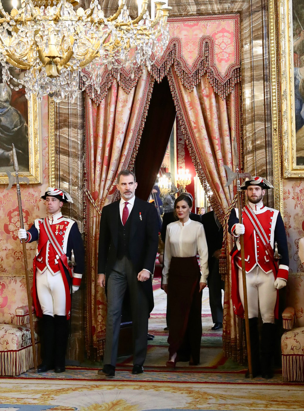 Queen Letizia attends Diplomatic Corps Reception 2019