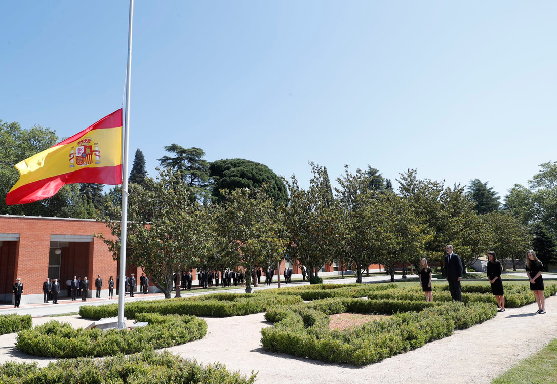 Spanish royal family tribute to COVID19 victims 27 May 2020