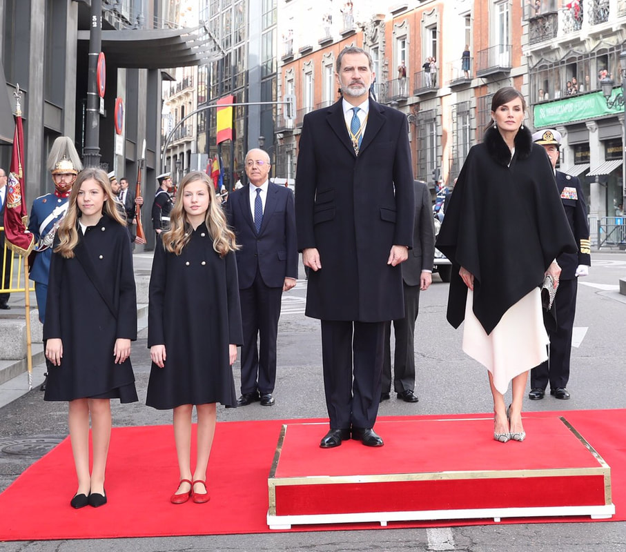 Spanish Royals attends Solemn Opening Ceremony of the XIV Legislature 2020