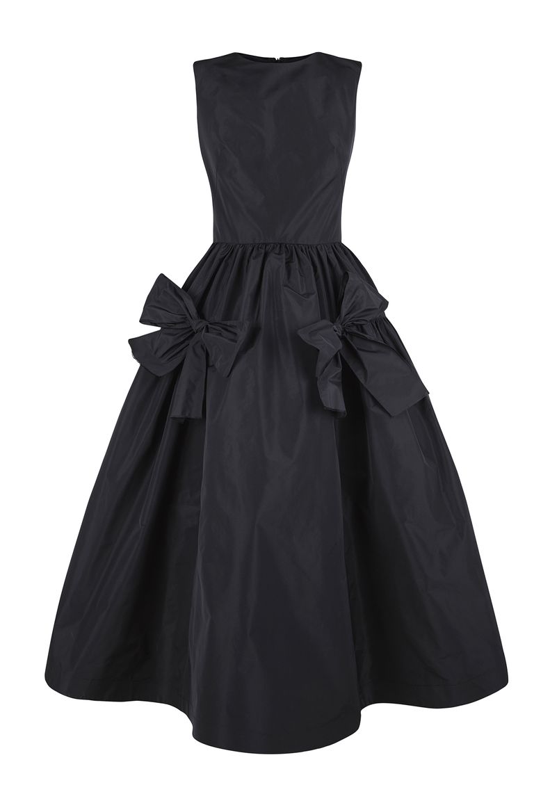 The 2nd Skin Co black taffeta dress