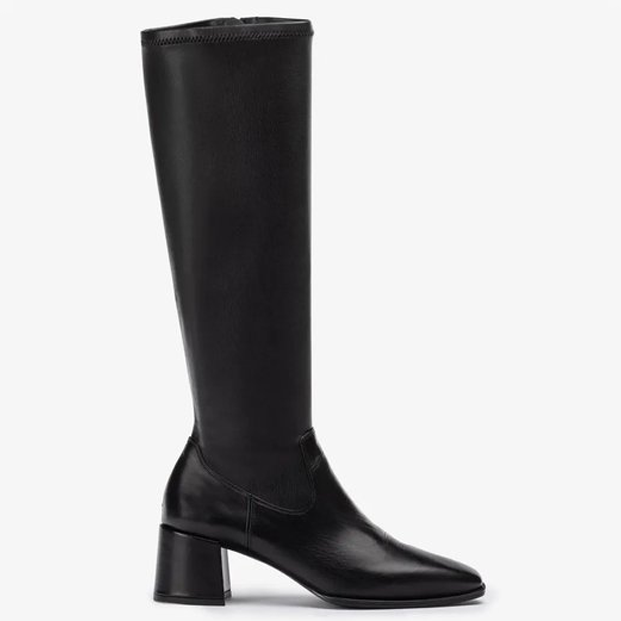 Unisa 'Luke' Wide Heel Boots in Black